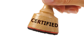 Certification approval fire protection systems